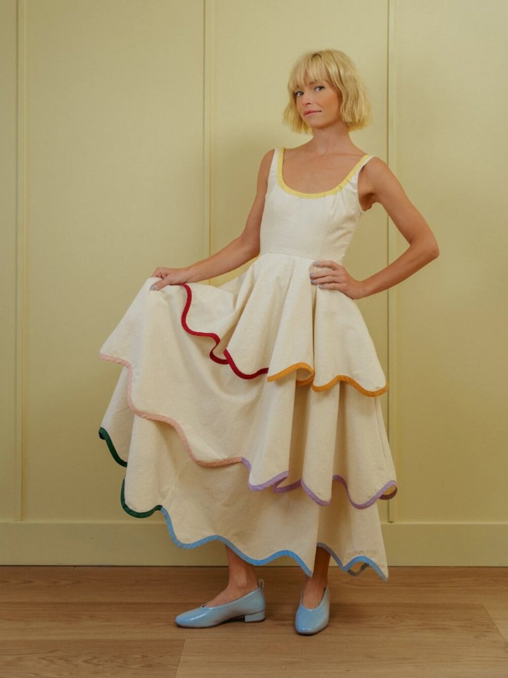 Alli Marye The Millie Dress in Rainbow 🍀